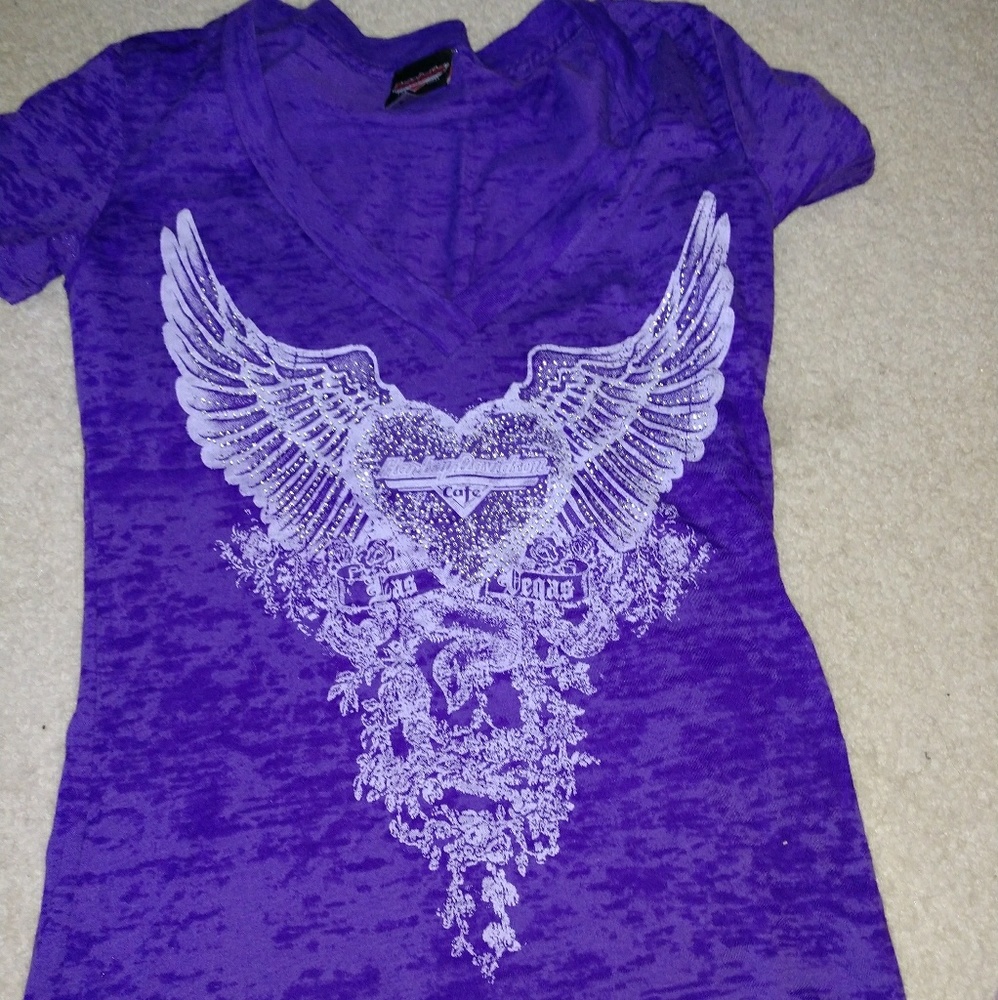 Purple  Harley-Davidson